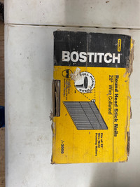 Bostitch 3 1/4” round head stick nails (framing)