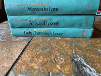 D.H. Lawrence 3 Volume Hardcover Set: (1) Women in Love (2) Sons