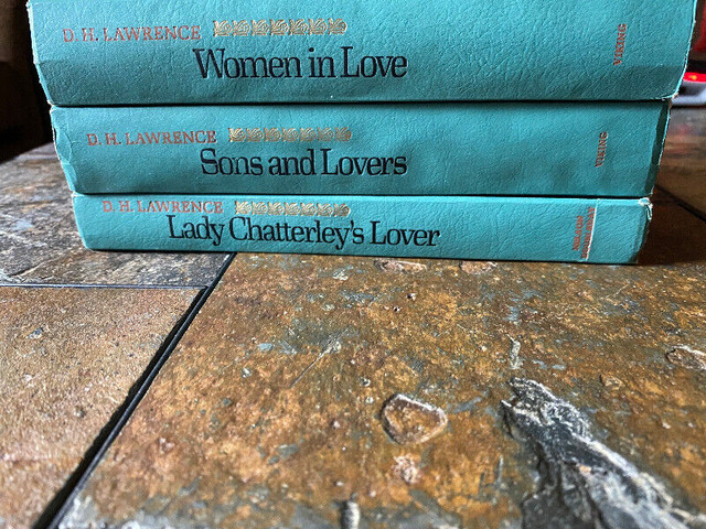 D.H. Lawrence 3 Volume Hardcover Set: (1) Women in Love (2) Sons in Fiction in Edmonton