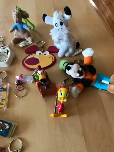 Collection de porte-clés (ils peuvent être vendus séparément) -2x Frank Langevin -Paris (métal) -Aca...