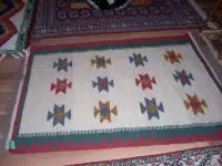 All wool Persian Gliem for sale $50 The size is 40" by 57"