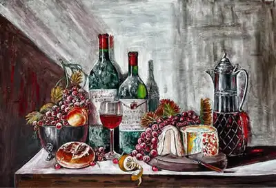 Original oil painting, View more
