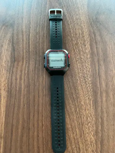 Used Garmin Forerunner 25 (discontinued) Easy-to-use GPS Running Watch with Smart Notifications Trac...
