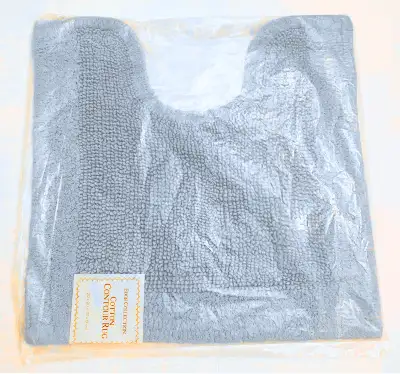 Brand New 100% Cotton, 2-piece Reversible Bath Mat Set, View more