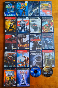 Jeux Playstation PS2 et PS3