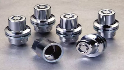 Locking Wheel Nuts - Chrome - OEM Land Rover (LR008794), View more