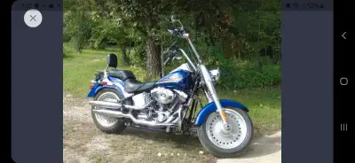 2007 Harley Davidson Fatboy FLSTF, has stage 1. Runs and drives great. Saftied. Lots of extras. Must...