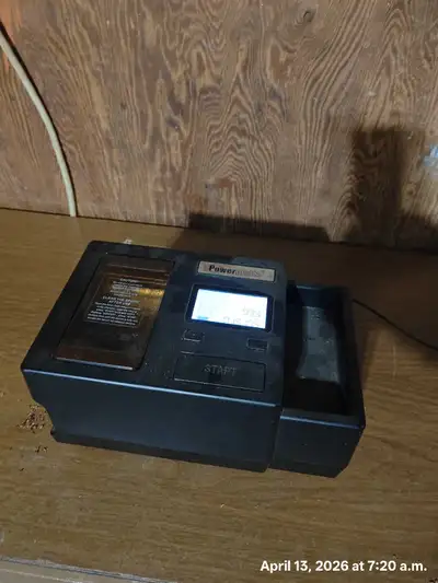 Power matic lll cigarette machine. Works great yet. Just don't have time to make my one cigarettes....