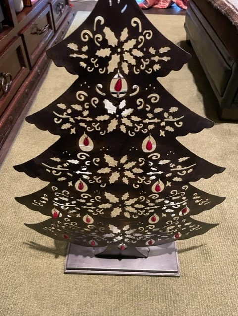 Rustic - Metal Christmas Tree - Candle Holder dans Fêtes et événements  à Ottawa - Image 4