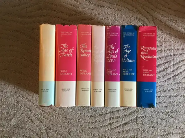 Mixed Volumes of The Story of Civilization Series in Non-fiction in Saskatoon - Image 4