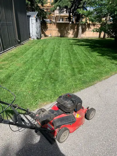 Lawn mowing service Mow Trim and Blow, thorough, punctual work! Biweekly or Weekly Small residential...