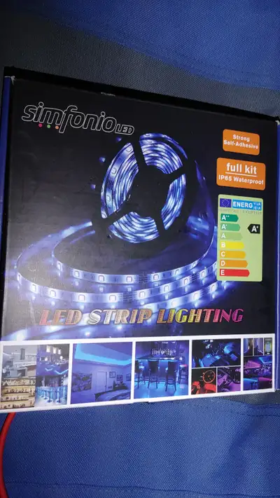 Simfonio RGB LED Strip Lights With Remote, View more