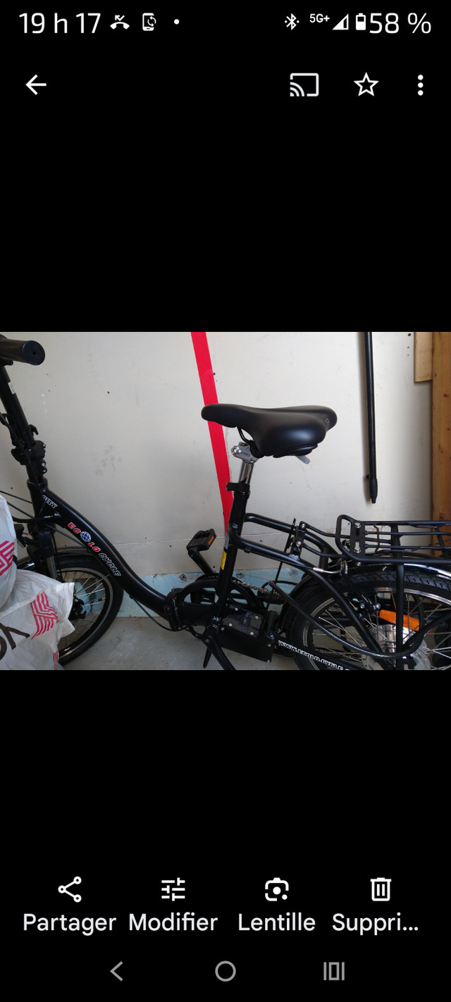 Vélo électrique pliable dans Vélos électriques  à Laval/Rive Nord - Image 2
