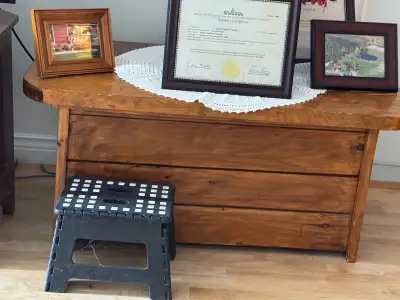 Two Inch Pine Finished Storage Bin , View more
