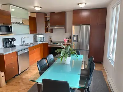 5 ½ - 3 chambres – Meublé - Tout inclus - métro Papineau / Front