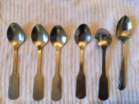 Coffee spoons stainless steel 6 for $20  Vintage antique Retro