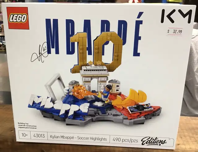 LEGO Kylian Mbappé Soccer Highlights 43013