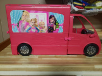Barbie doll camper van