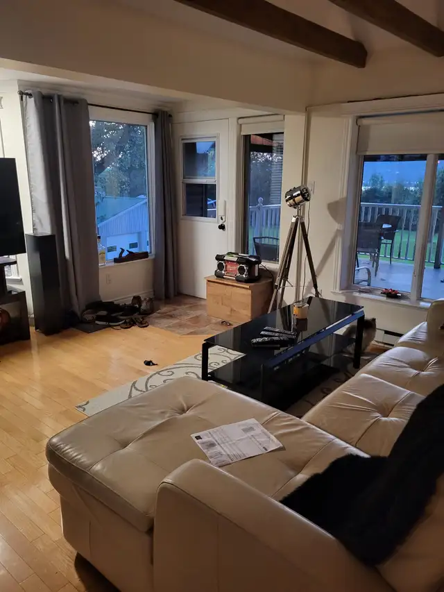 ile d’Orléans  4 1/2 avec SUPERBE VUE SUR LE FLEUVE in Long Term Rentals in Québec City - Image 7