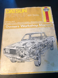 HAYNES 1973 THRU 1979 DATSUN  PICK UP WORKSHOP MANUAL # M0092