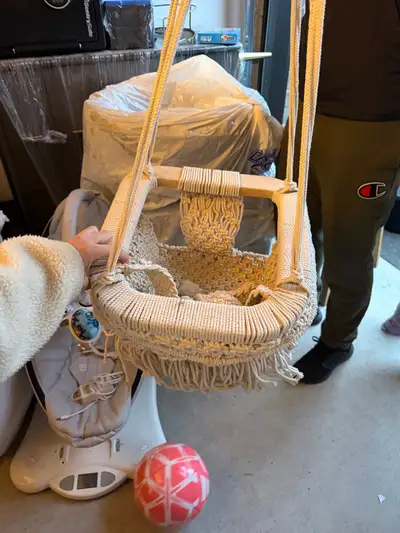 Boho baby swing , View more