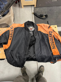 Harley Davidson motorcycle jacket  sz L