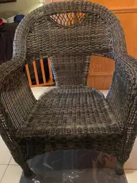 Wicker chair 