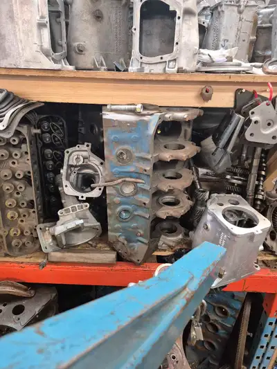 1966 Pontiac GTO Tripower 389 long block . Short block was rebuilt 0.20 over pistons #093 bare heads...