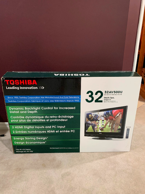 Toshiba 32” HD TV in TVs in Ottawa - Image 2