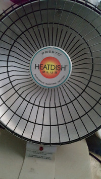 parabolic electric heater