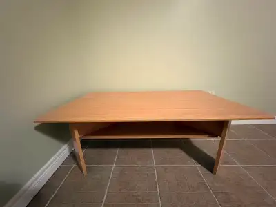 Wooden Rectangular Coffee Table, View more