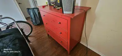 ikea hemnes 3 drawer dresser red A chest of drawers that suits you, your clothes and your space