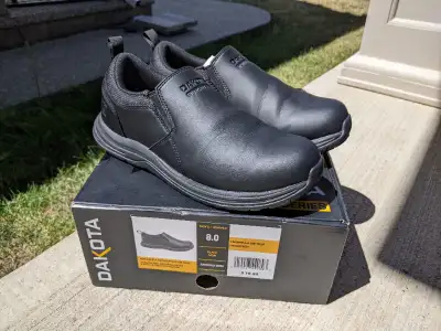 Dakota Men's non-safety anti-slip slip-on shoes, size 8, View more