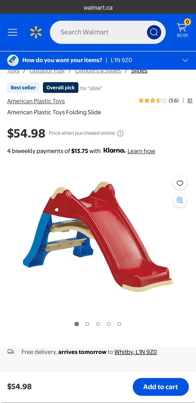 American Plastic Toys Folding Slide in Toys in City of Toronto - Image 6