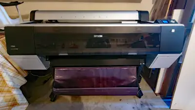 Epson Stylus Pro 9890 large format printer, View more