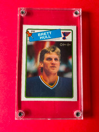 1988 and 1991 Brett Hull Hockey cards