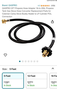 Looking for a secondhand bbq hose