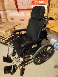 Maple Leaf Super Tilt, Wide-fit Wheelchair - $4K New