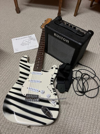 Electric guitar package 