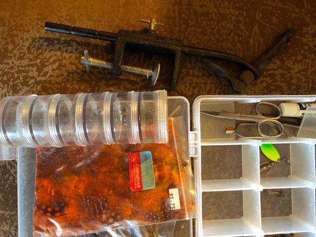 Fly tying kit Fishing, Camping & Outdoors Calgary Kijiji