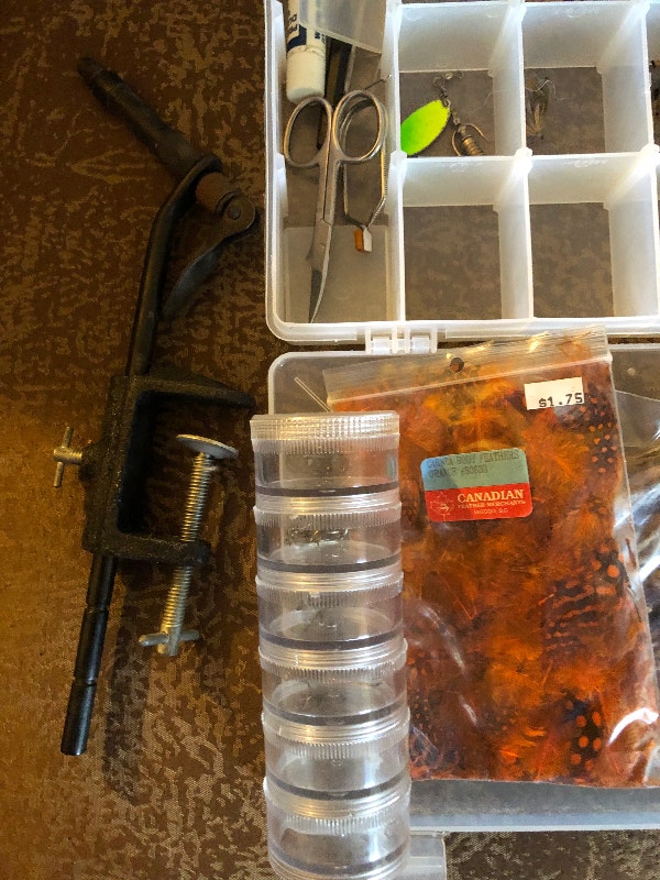 Fly tying kit Fishing, Camping & Outdoors Calgary Kijiji