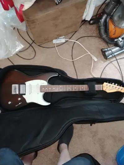 Godin Session HT solid body guitar, View more