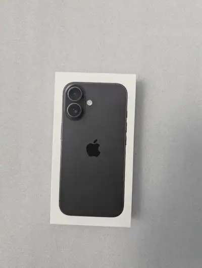 New iPhone 16 Black 128 GB , View more
