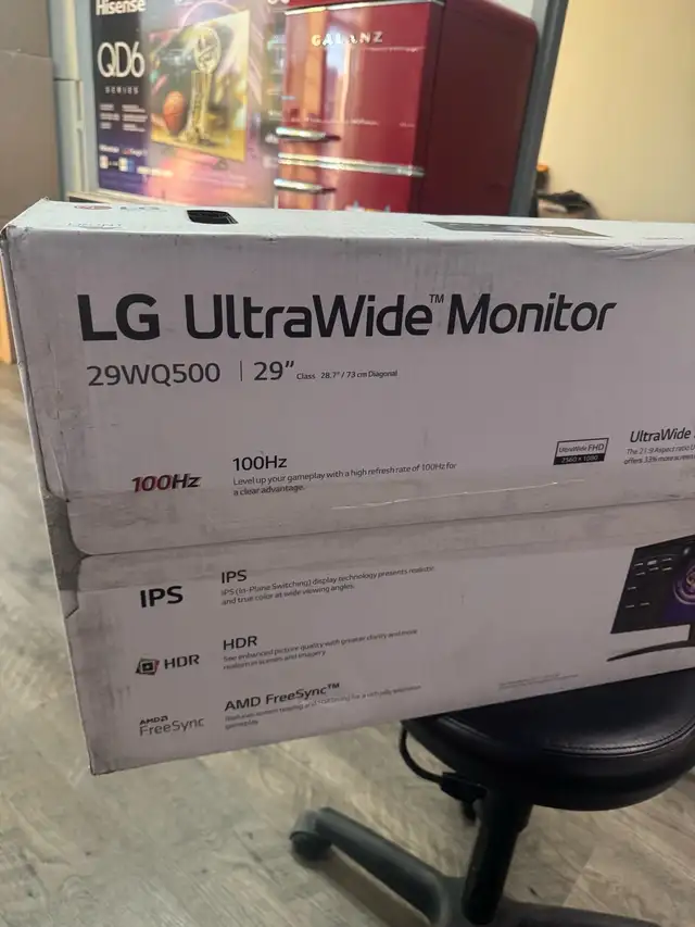 LG 29WQ500 Monitor 100Hz  in Monitors in City of Montréal - Image 6