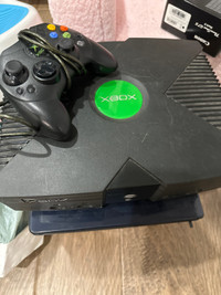 X box video game console 