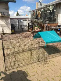 Secure Chicken Coop or Pet Enclosure With Roof