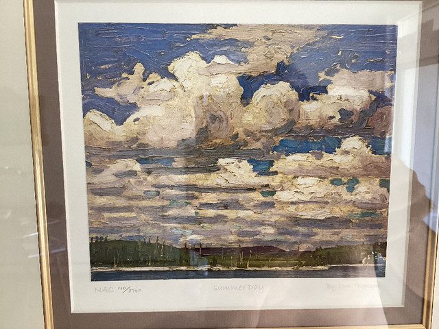 Beautiful Tom Thomson Print - Summer Day 1915 in Arts & Collectibles in Hamilton - Image 3