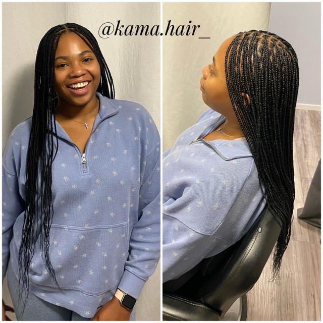 Hair Braiding: Box Braids, Knotless Braids, Cornrows and more in Health and Beauty Services in Edmonton - Image 4