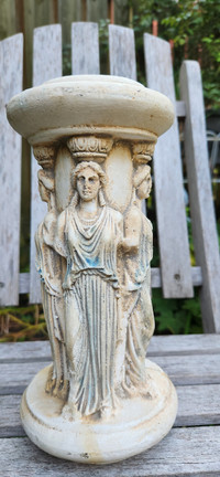 Vintage Caryatid Acropolis Column Ancient Greek Sculpture Candle