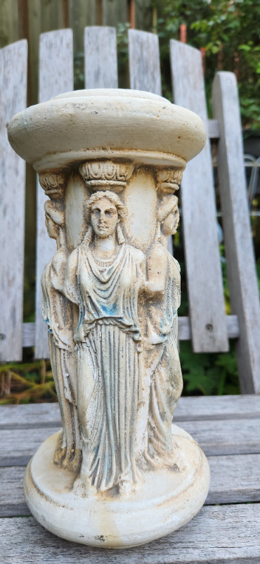 Vintage Caryatid Acropolis Column Ancient Greek Sculpture Candle in Arts & Collectibles in City of Toronto